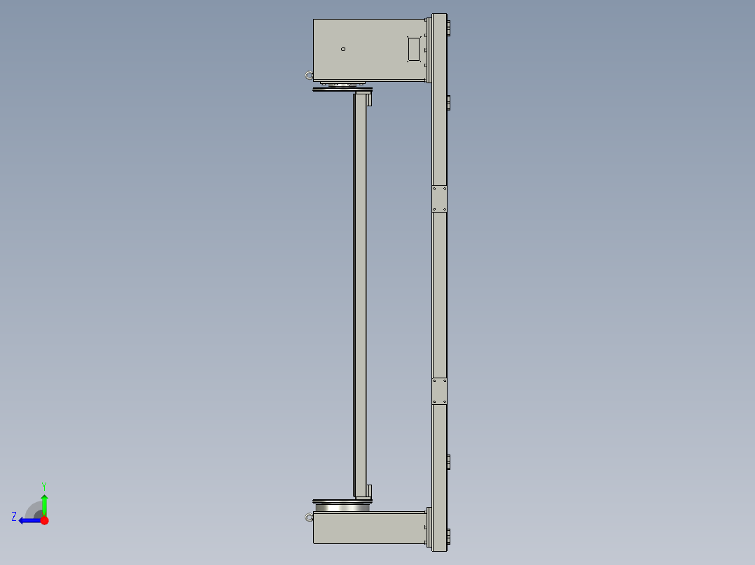 头尾变位机右视图