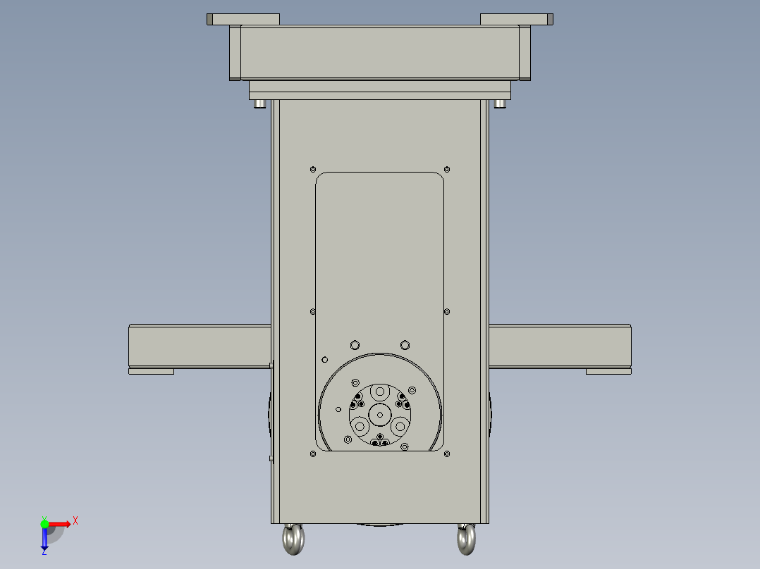 头尾变位机俯视图