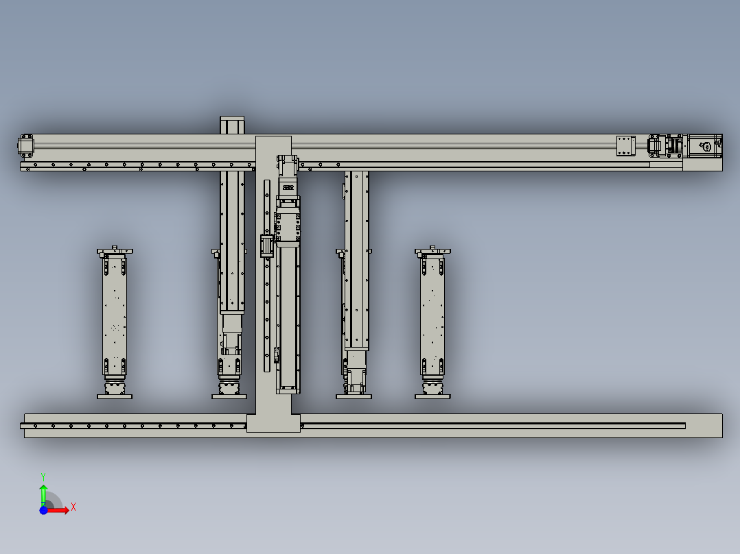 AQXZ-12-龙门模组01前视图