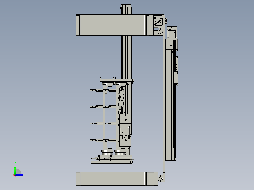 AQXZ-12-龙门模组01左视图