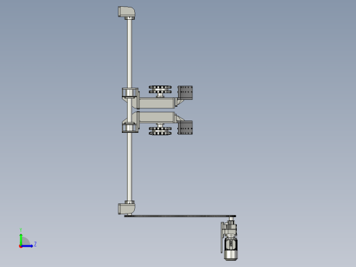 217021-06-00导向链轮机构B装配体左视缩略图