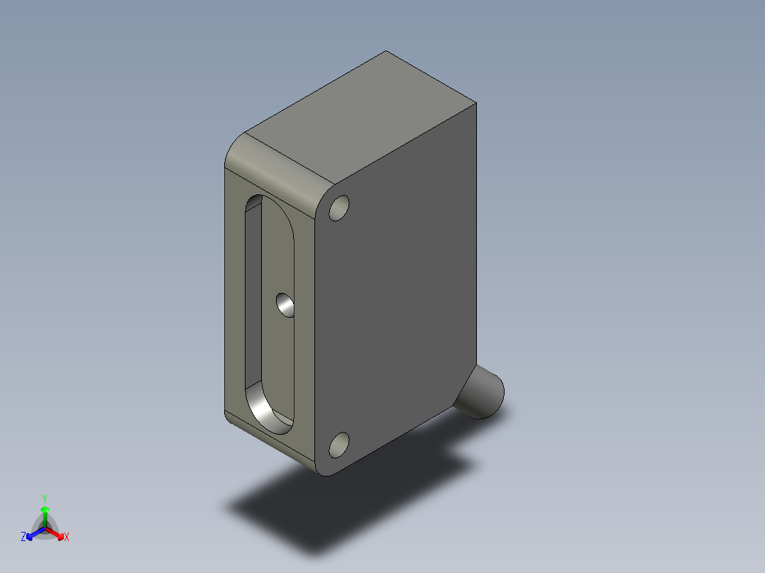 PZ-G42N_感应产品及坏品(keyence)正等轴测图