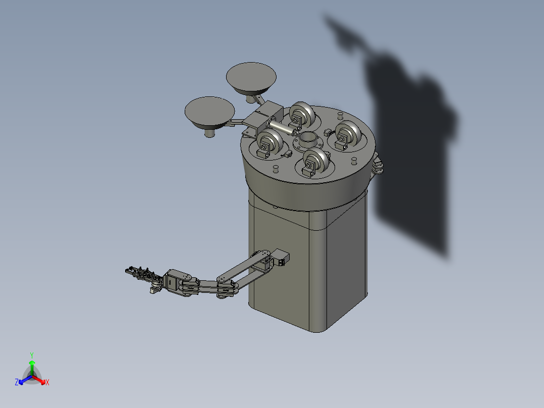 迎宾人工智能机主视图