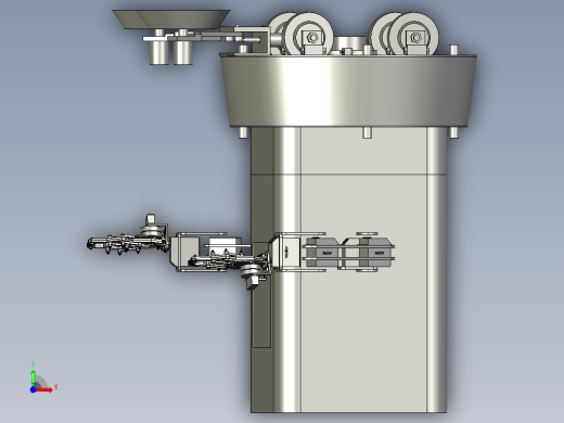 迎宾人工智能机前视缩略图