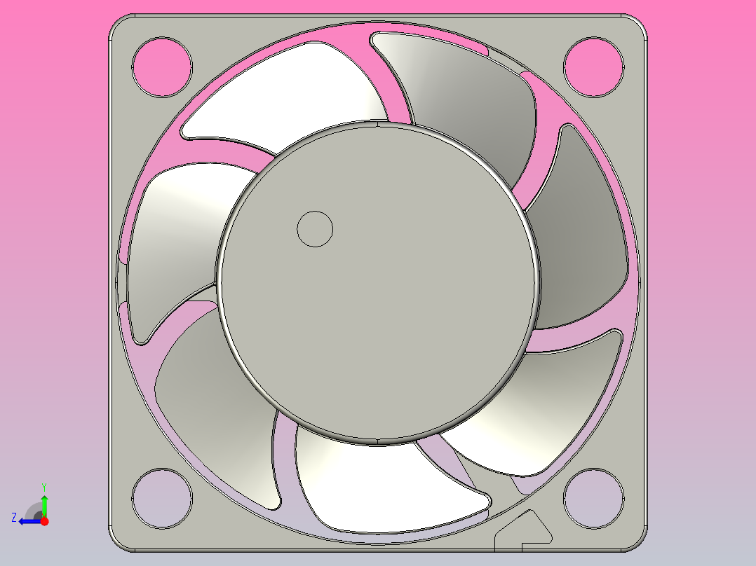 30×30×10mmDC轴流风机╱DC轴流风扇[TX3010L12]右视图