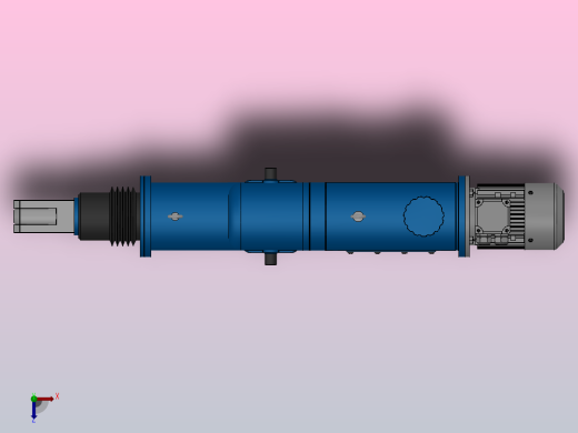 DYTC系列电液推杆DYTC1-400-300／110ZL俯视缩略图