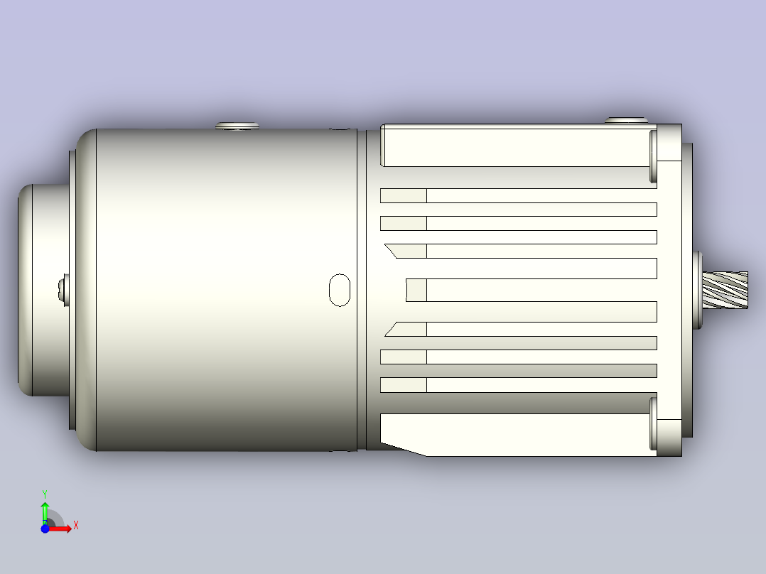 东历电机 M315-401B.402B前视图