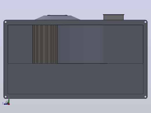 EKR600×350C1 EKR600×350E1方形管道风机[EKR600×350C1]右视缩略图