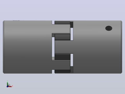星形弹性联轴器_WF-19-St-98SH-A-1b-φ6-1b-φ6前视缩略图
