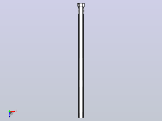 皮带直线轴半封闭可选导轨TPA-HNB-105D-90-L2000-LP-C-P20-N3俯视缩略图