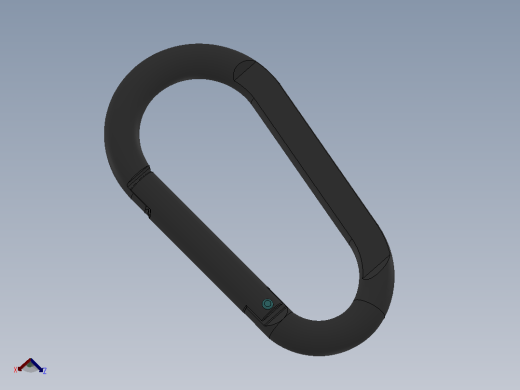 登山扣夹主视缩略图