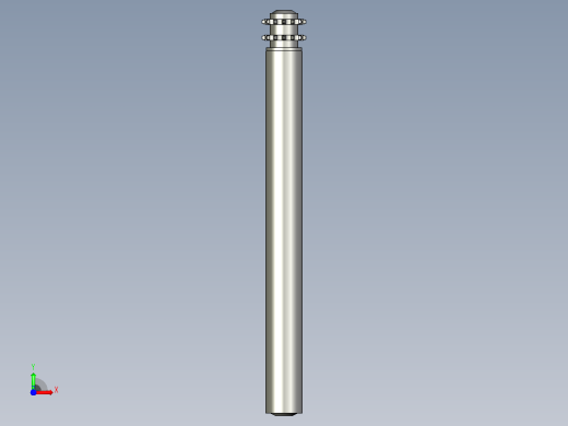 DR2-08B11T-D50x1.5T-AGL560-RL500-C1强制塑钢双排输送滚筒前视缩略图