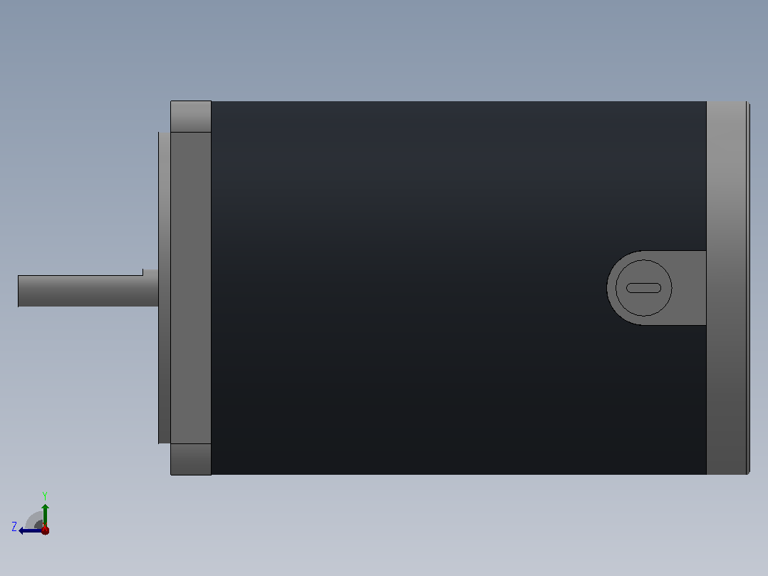 60DC(10W╱15W)微型直流基本型减速电机[60DC15GV24R16]右视图