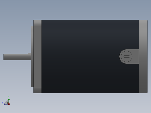 60DC(10W╱15W)微型直流基本型减速电机[60DC15GV24R16]右视缩略图
