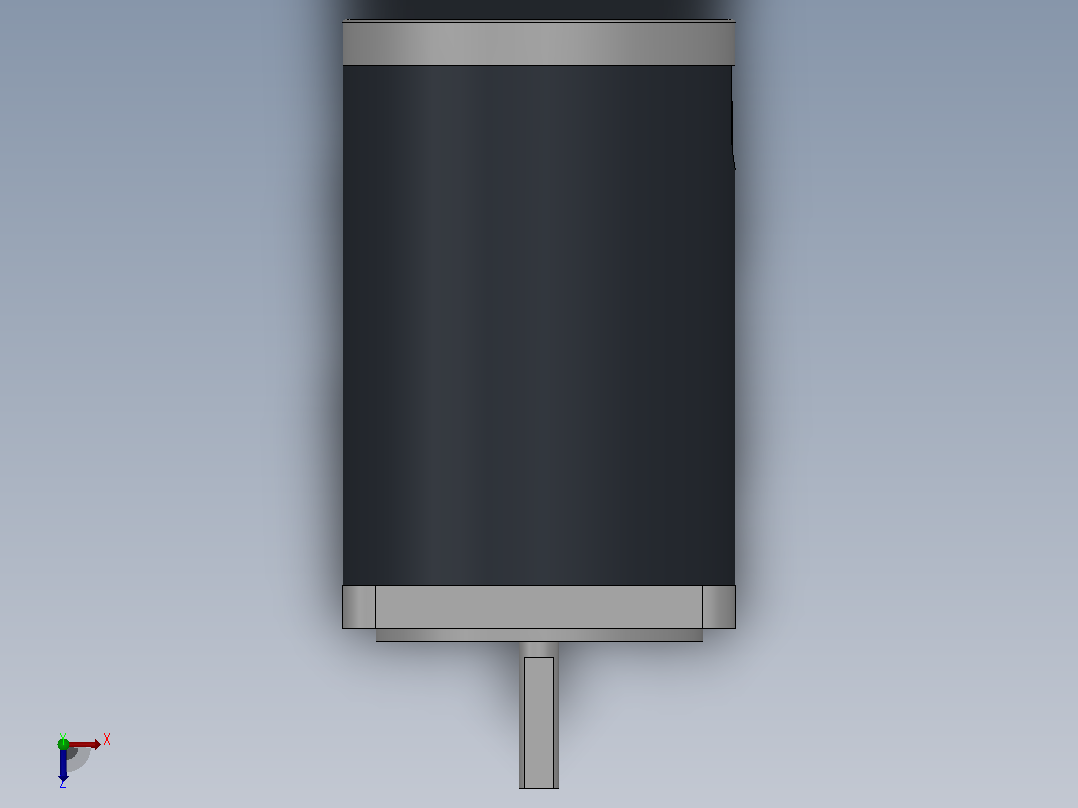 60DC(10W╱15W)微型直流基本型减速电机[60DC15GV24R16]俯视图