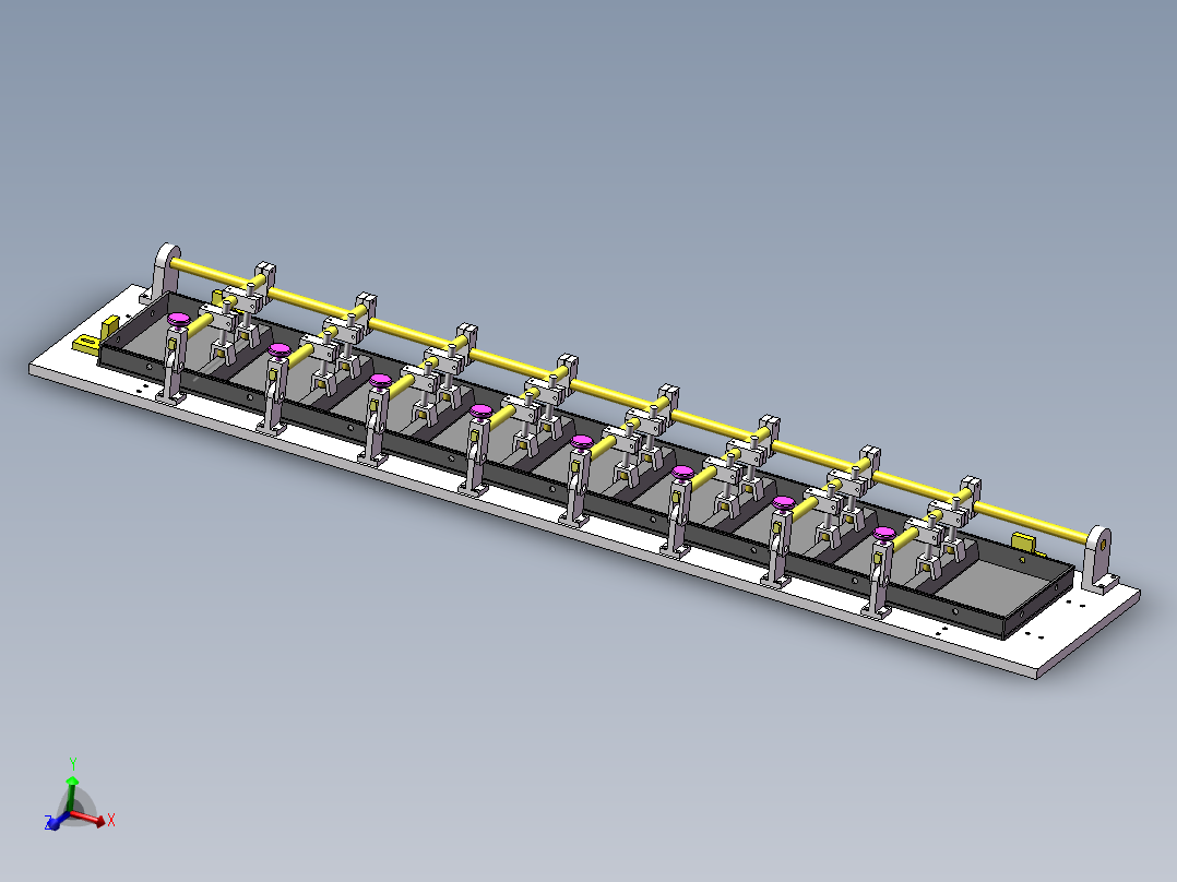 铝模板焊接工装夹具sw18