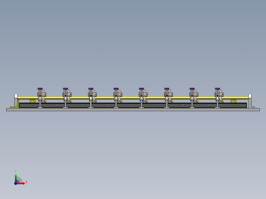 铝模板焊接工装夹具sw18前视缩略图