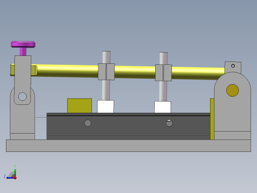 铝模板焊接工装夹具sw18右视缩略图