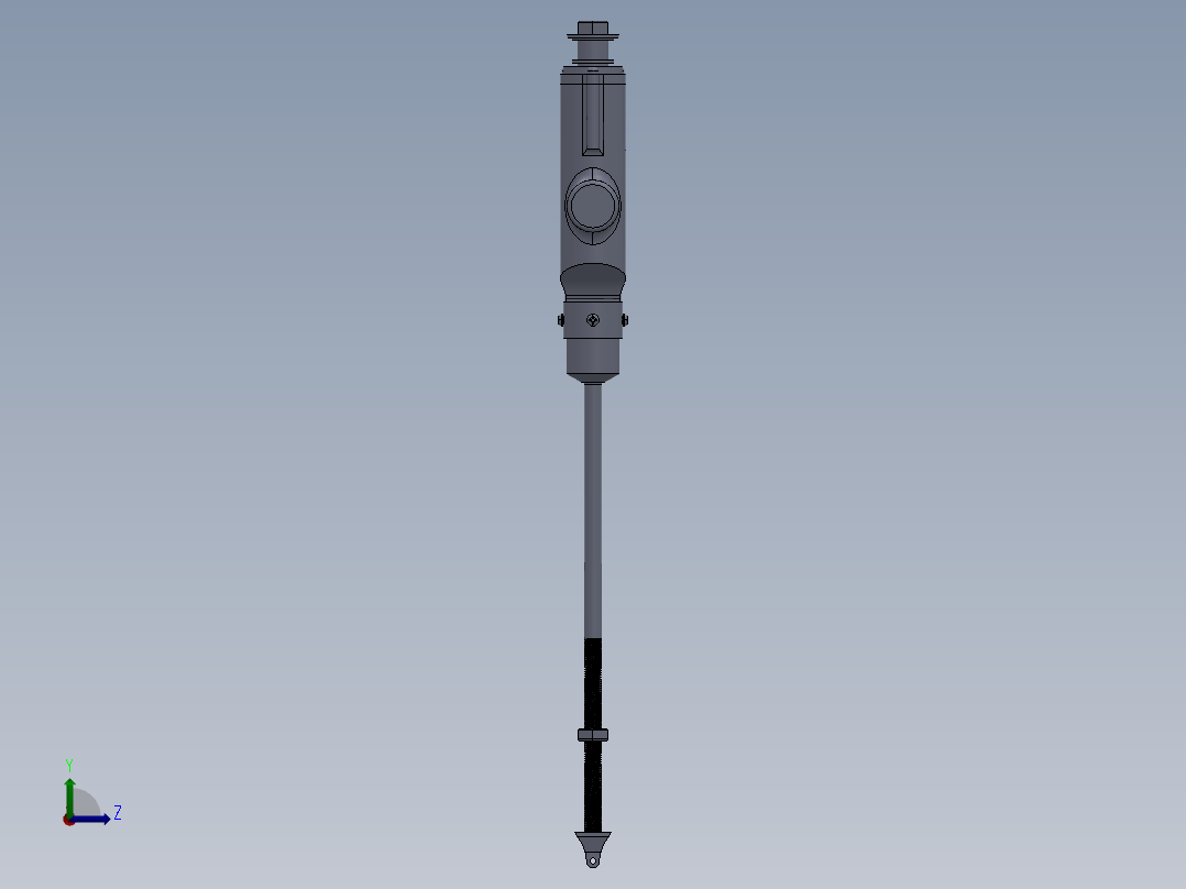 solidworks 乒乓球3D效果图左视图