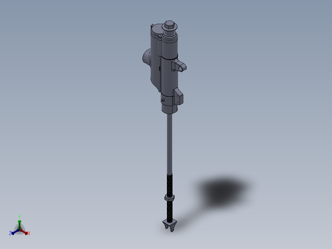 solidworks 乒乓球3D效果图正等轴测图