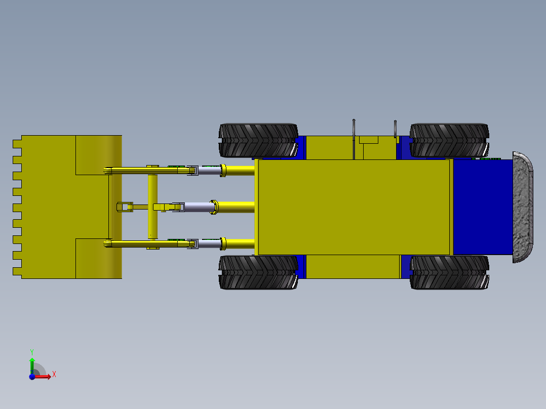 王学明、徐井伟-装载机前视图