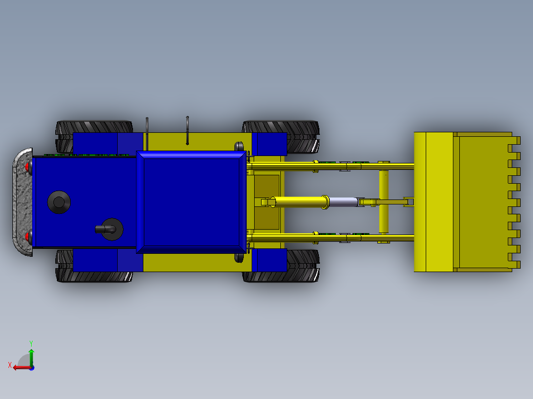 王学明、徐井伟-装载机后视图