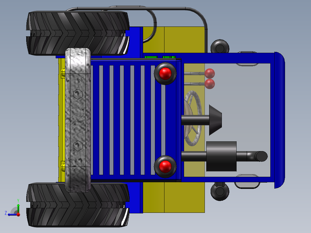 王学明、徐井伟-装载机右视图