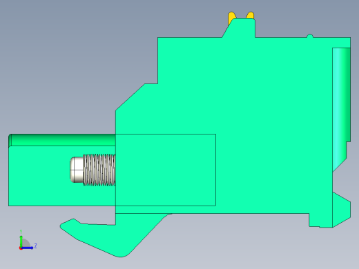 DEGSON 2EDG（M） 系列 5.0mm 螺丝锁紧可插拔接线端子组-2EDGKDBM-5.0-06P-14-00AH左视缩略图