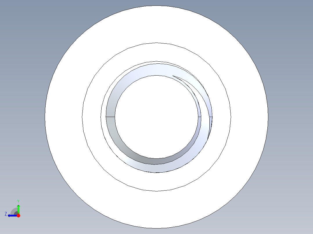 内六角螺螺栓-SB 0.375-16 x 2.5右视图