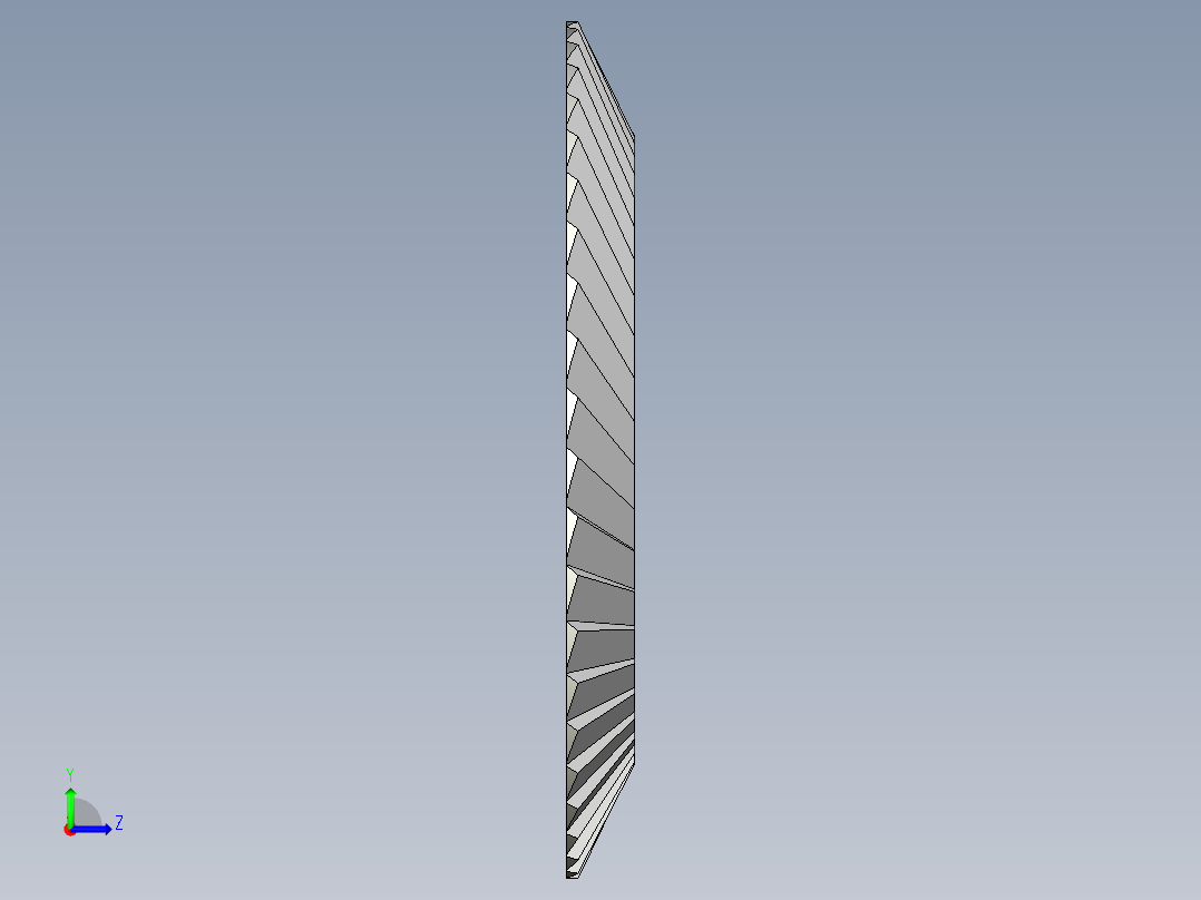 安全華司S.VS-3D多系列多零件图纸模型左视图