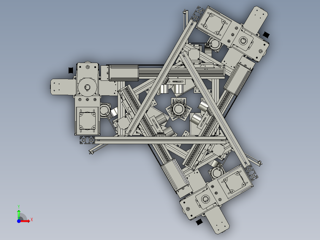 钻石点钻机前视图