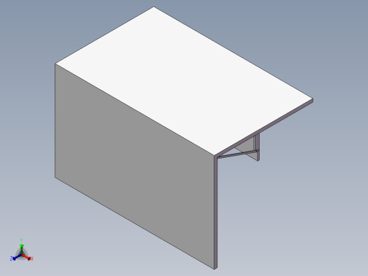 折叠机构模型与仿真正等轴测缩略图