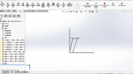 折叠机构模型与仿真缩略图