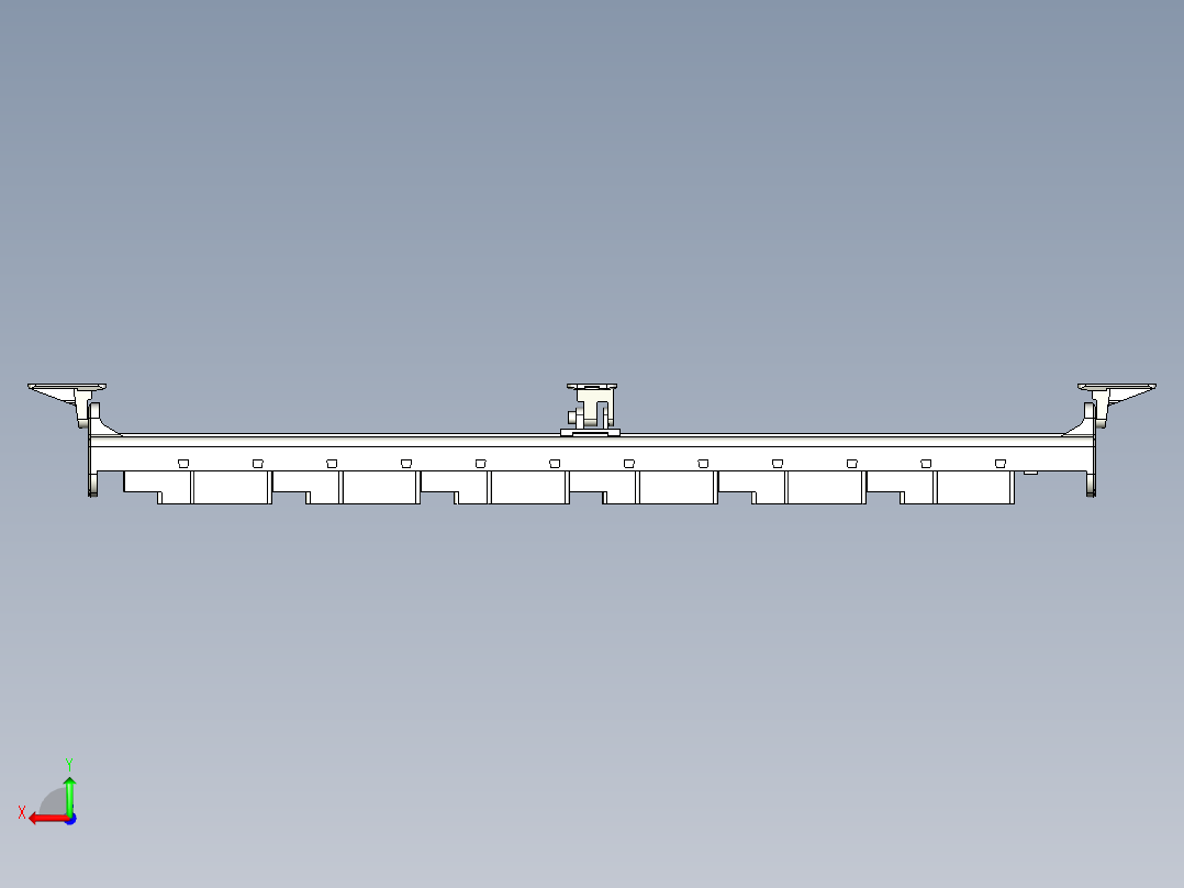 基恩士SJ-HW084_kc图纸模型后视图