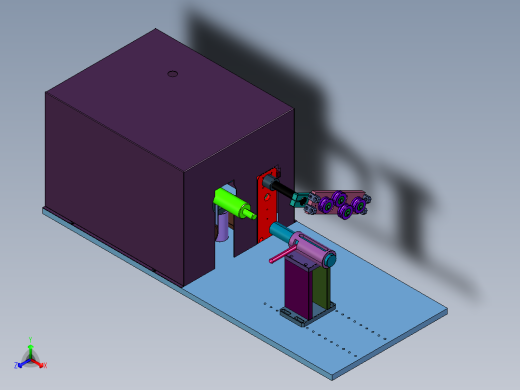 大功率自动单轴绕线机