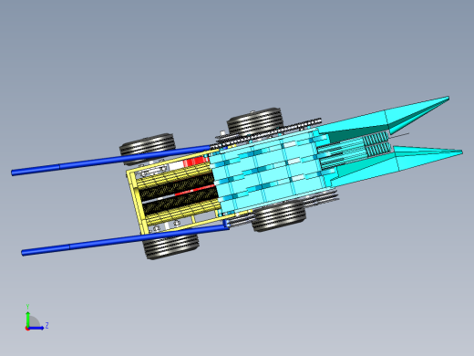便携式玉米剥皮收获机设计左视缩略图