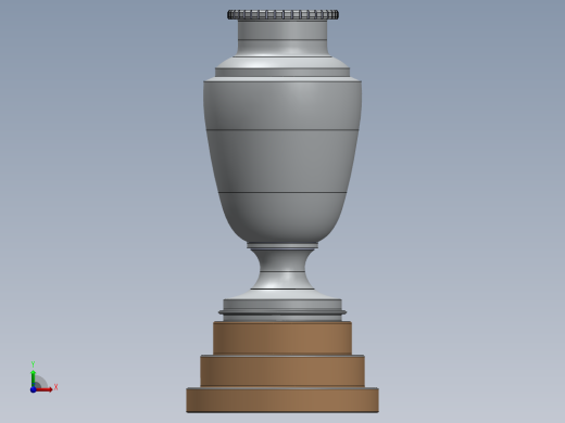 美洲杯奖杯前视缩略图