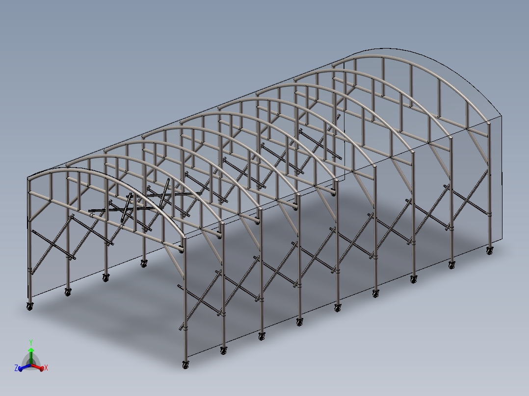 可移动折叠雨棚