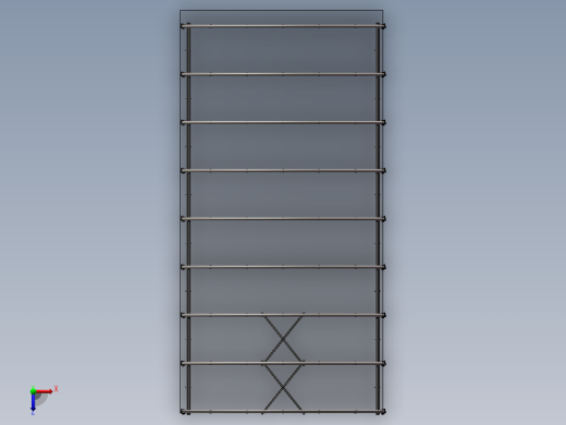 可移动折叠雨棚俯视缩略图