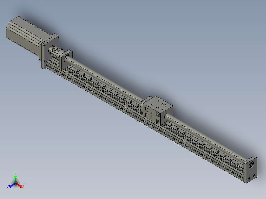 模组FSK40-L10C7-BC-T40（600行程）主视图