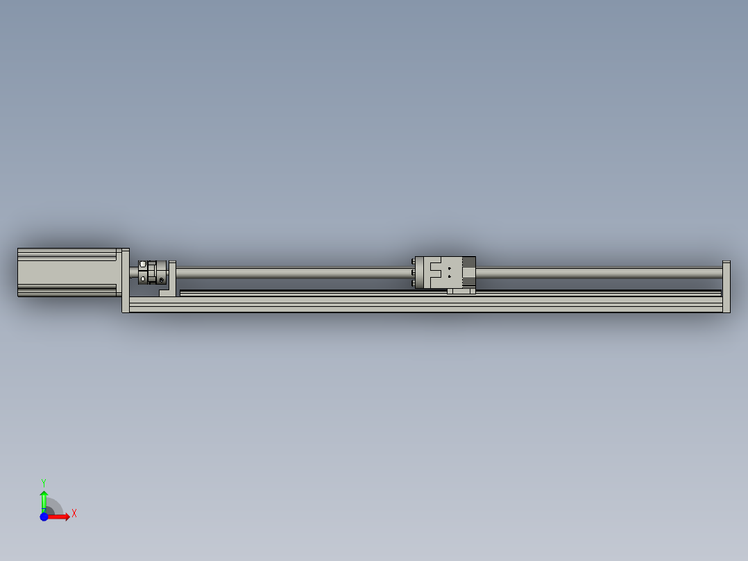 模组FSK40-L10C7-BC-T40（600行程）前视图