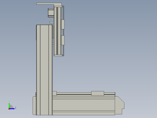 同步带桌面式平台B6331-57步进版左视缩略图