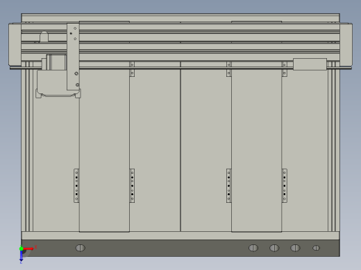 同步带桌面式平台B6331-57步进版俯视缩略图