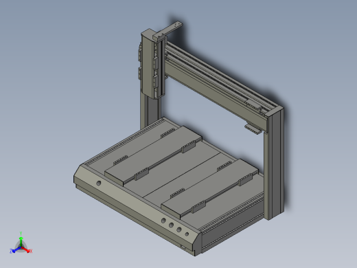 同步带桌面式平台B6331-57步进版正等轴测缩略图