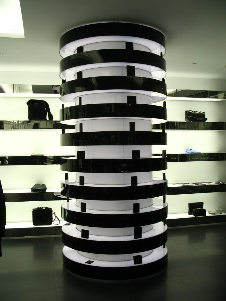 男装上海专卖店（施工图及实景）
