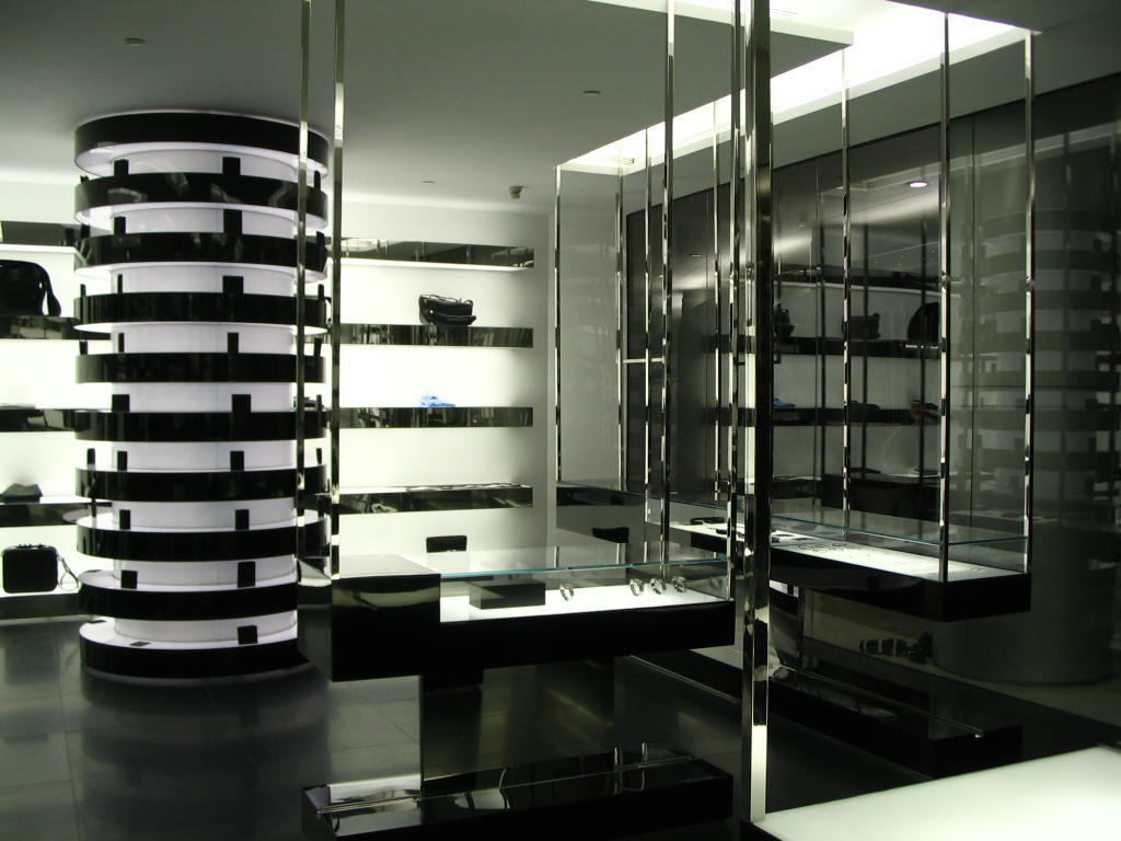 男装上海专卖店（施工图及实景）