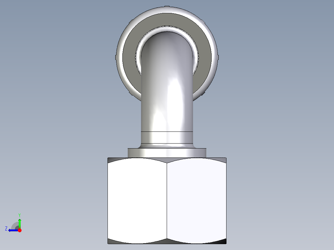 1C70系列-24°重型90°头右视图