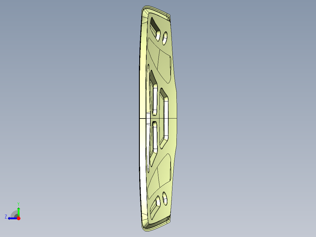 汽车引擎盖--catia右视图