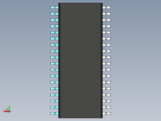 元器件3D封装SOIC36X53后视缩略图