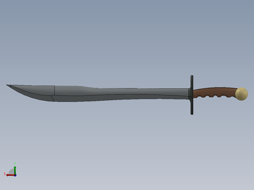 剑、宝剑(196)后视图